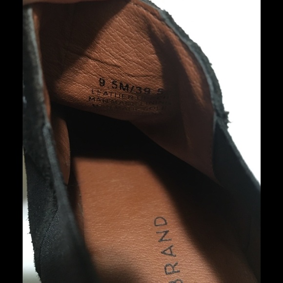 Lucky Brand FRONA CHELSEA Suede Black Ankle Boot - Picture 5 of 13